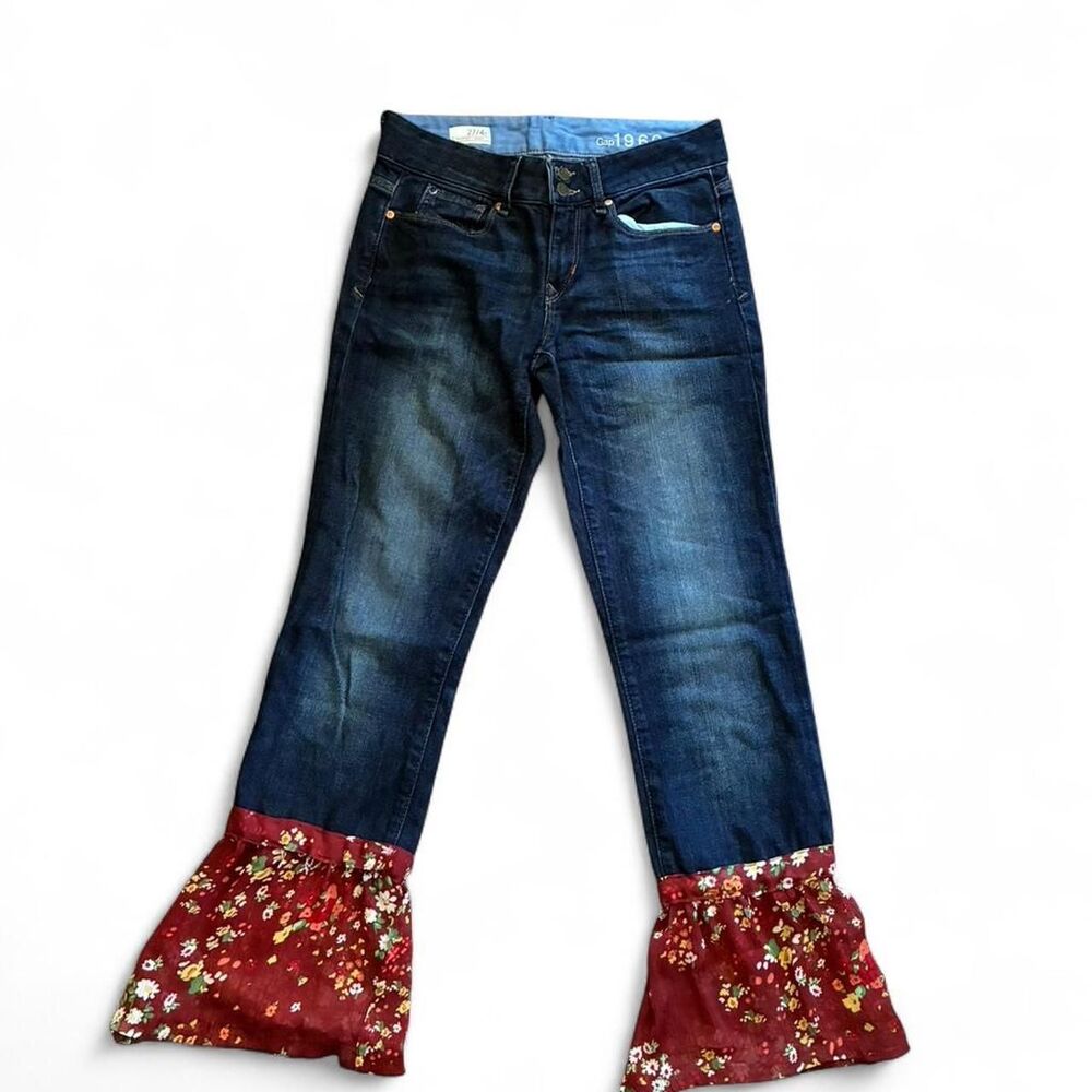 Gap Women's Blue and Navy Jeans